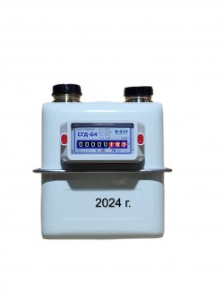 Счетчик газа СГД-G4ТК с термокорректором (вход газа левый, 110мм, резьба 1 1/4") г. Орёл 2024 год выпуска Сертолово